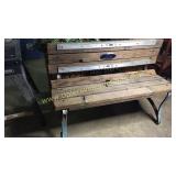 Ford park bench 4ft