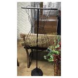 Metal art dress form