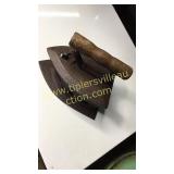 Antique coal iron