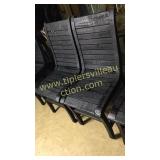 Pair of rustic wood chairs sold 2x the bid