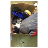 Box of misc camping