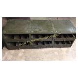 Metal 6 drawer metal cabinet