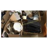 VCRs tapes & household 4 boxes