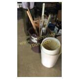 Lamps walking sticks yard sticks