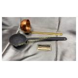 Cast iron smelting ladle and copper ladle