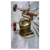 Vintage brass torch