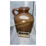 Brown stoneware jug