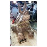 Large crazy carved critter