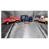 Nylint and Ertl vintage toy trucks