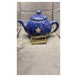 Pottery star teapot