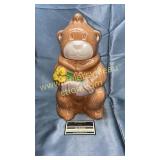 Vintage bear cookie jar