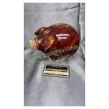 1952 brown drip corky pig bank