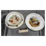 Vintage German chicken dishes