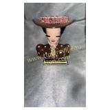 Old ceramic head vase