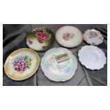 6 plates- Limoges, rs prussia, westmoreland,