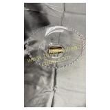 Etched candle wick style bowl