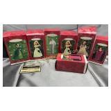 7 hallmark gone with the wind Christmas ornaments