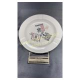 Stetson pottery ashtray lucky stroke pall mall