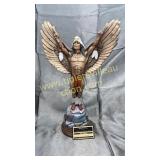 Native American statue