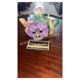 Pansy teapot
