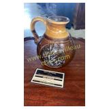 Small pottery pitcher