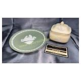 2 pcs Wedgwood jasper ware