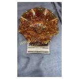 Small carnival Marigold bowl