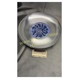 Vintage tray with mosaic tile