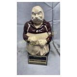 Old mustache man cookie jar