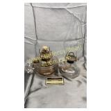 2 Finger hole oil lamps