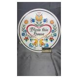 Bless this house pressboard sign