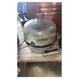 Glass kerosene stove jar