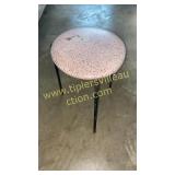 Pink vintage stool