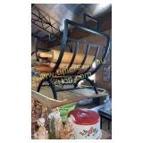 Log race with rolling pin collection