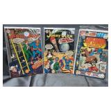 3 DC comic books-Superman family and Superman