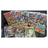18 comic books- Archie, Veronica, faculty