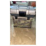 Tackle box and contents