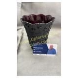 Imperial glass amethyst spooner