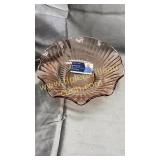 Large pink depression bowl