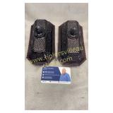 Ruby red cape cod butter dishes