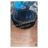 9 Ruby red cape cod dinner plates