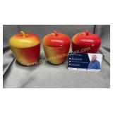 3 hazel atlas apple jars