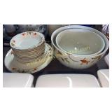 14pc jewel tea some chips