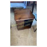 Pine small side table