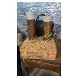 Picnic basket and thermos set