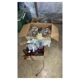 Group of glassware fostoria and others