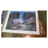 Louise Dunovant Dogwood Drive artist proof