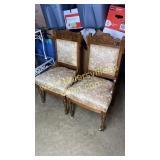 Pair of very nice parlor chairs