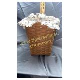 Longaberger basket with liner