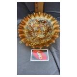 Northwood carnival marigold bowl